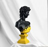 David 'Yellow' Dekoratif Büyük Heykel, Pop Art Roma Yunan Heykelleri